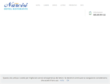 Tablet Screenshot of hotelnarcisi.com